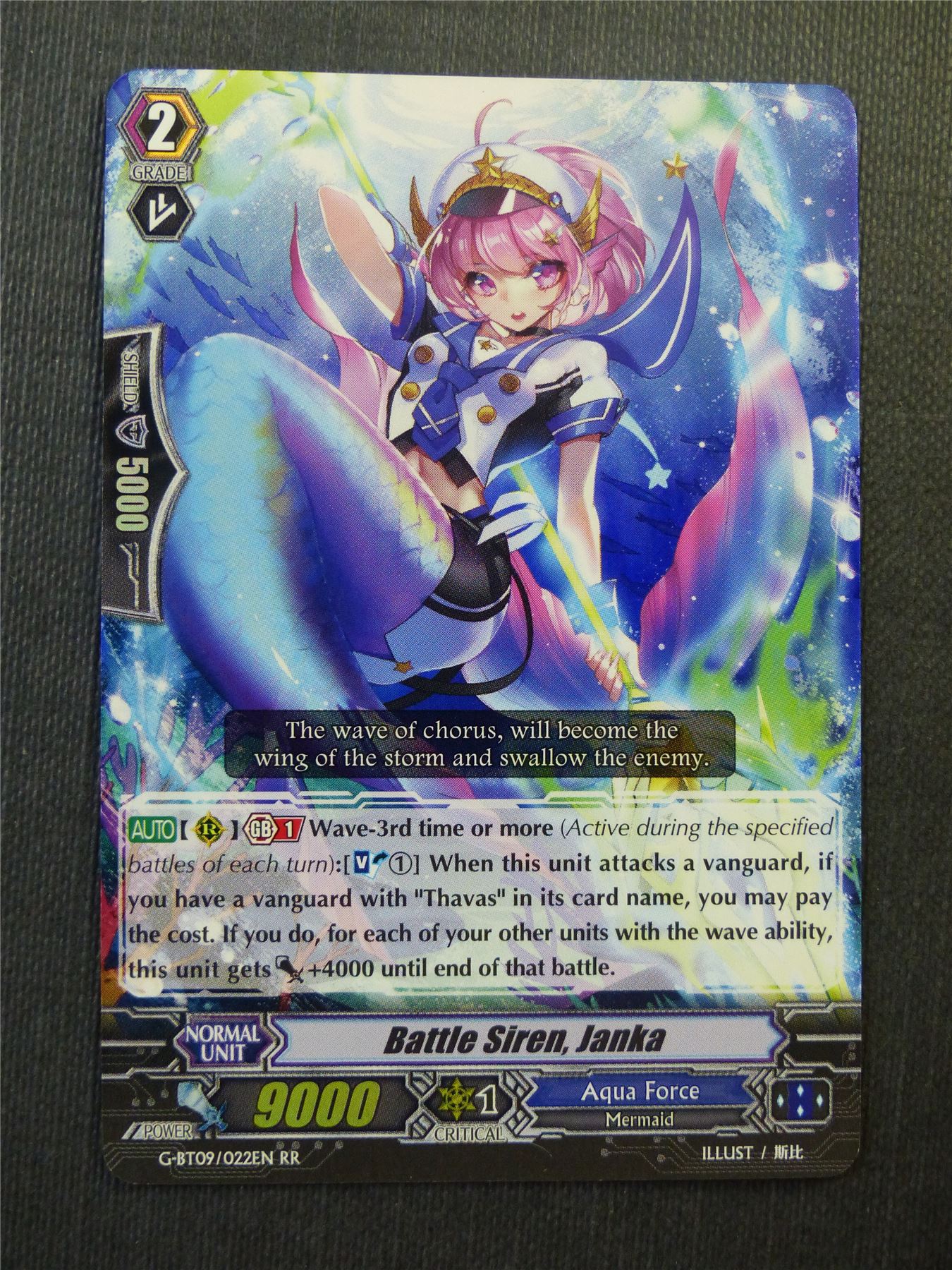 Battle Siren Janka G-BT09 RR - Vanguard Cards #10F