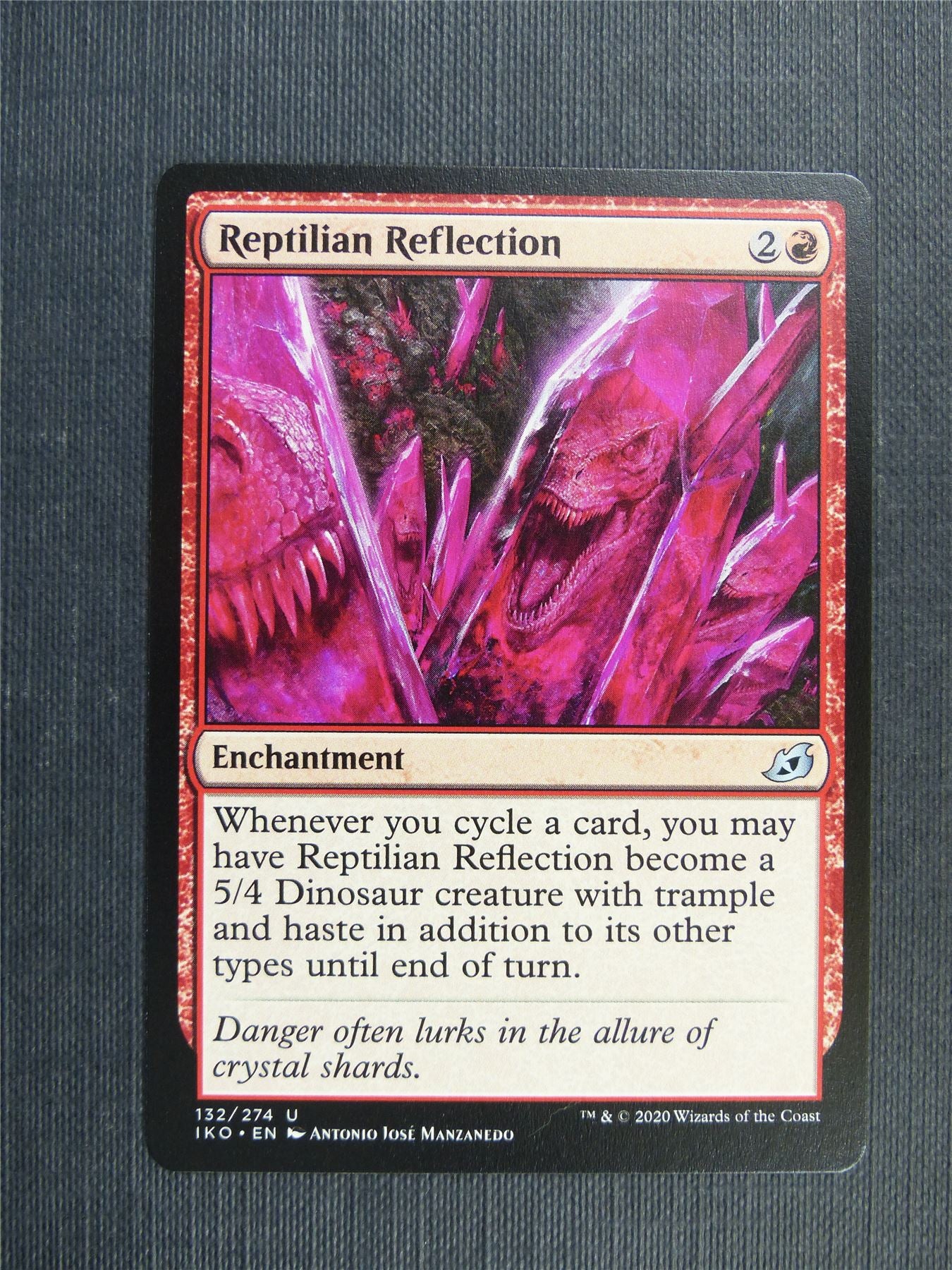 Reptilian Reflection - IKO Mtg Card