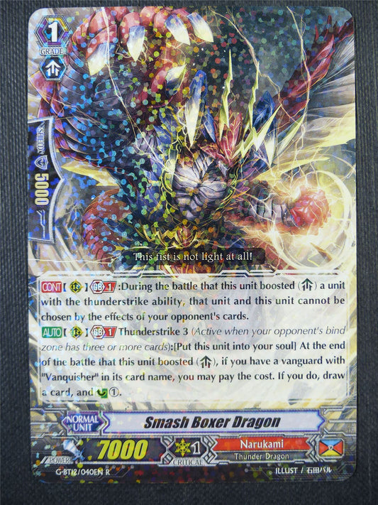 Smash Boxer Dragon G-BT12 R - Vanguard Card #7YL