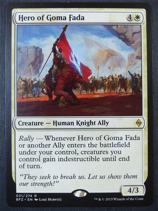 Hero of Goma Fada - Mtg Card #95S