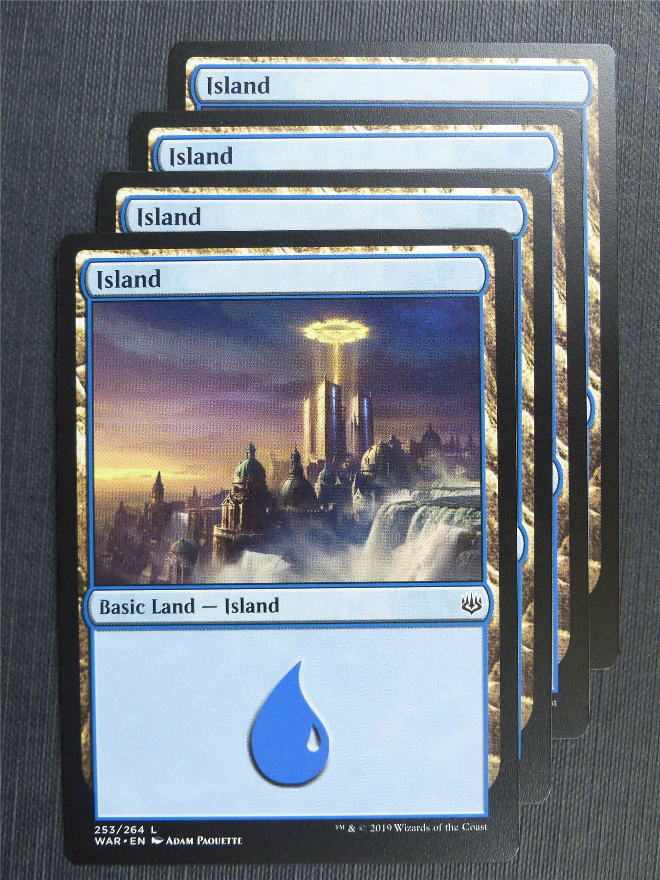 Island 253/264 x4 #3VQ