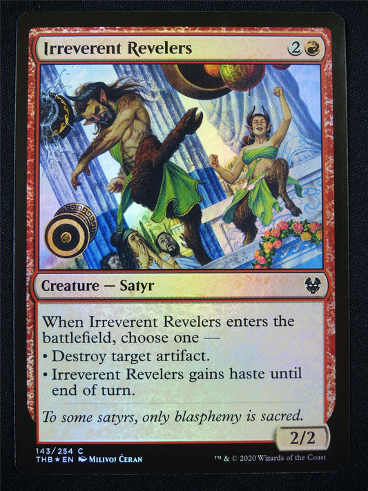 Irreverent Revelers Foil - Mtg Card #1JX