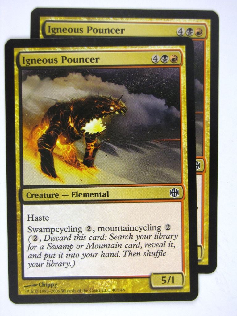 MTG Magic Cards: IGNEOUS POUNCER x2 # 20C72