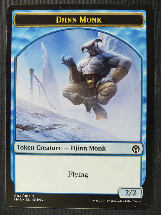 Djinn Monk Token - Mtg Card #3UO