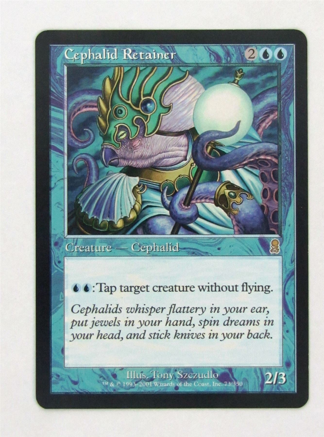 Mtg - CEPHALID RETAINER - Played Rare