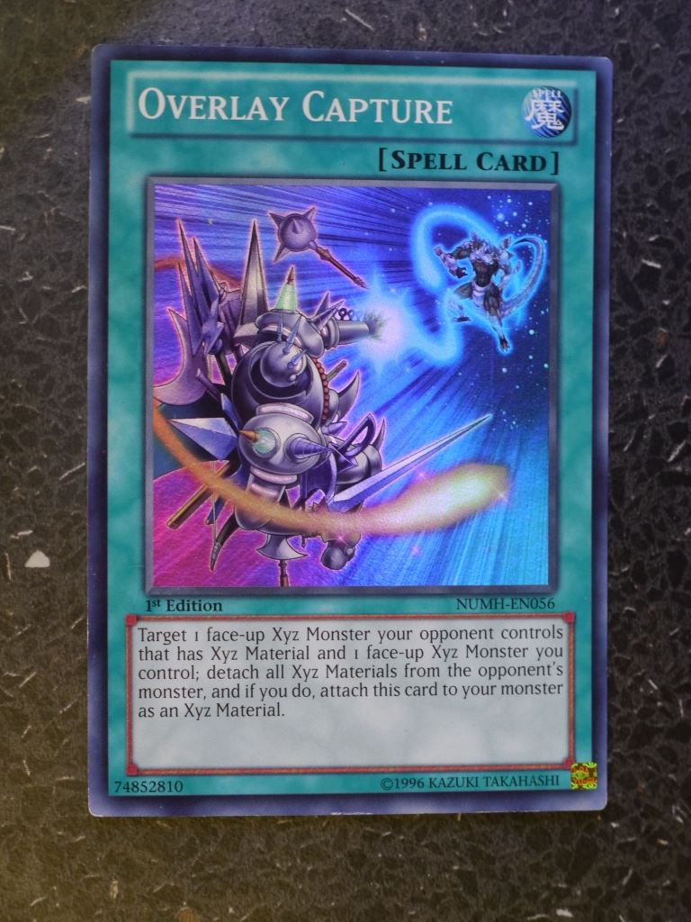 Yugioh Cards: OVERLAY CAPTURE NUMH  SUPER RARE # 3C55