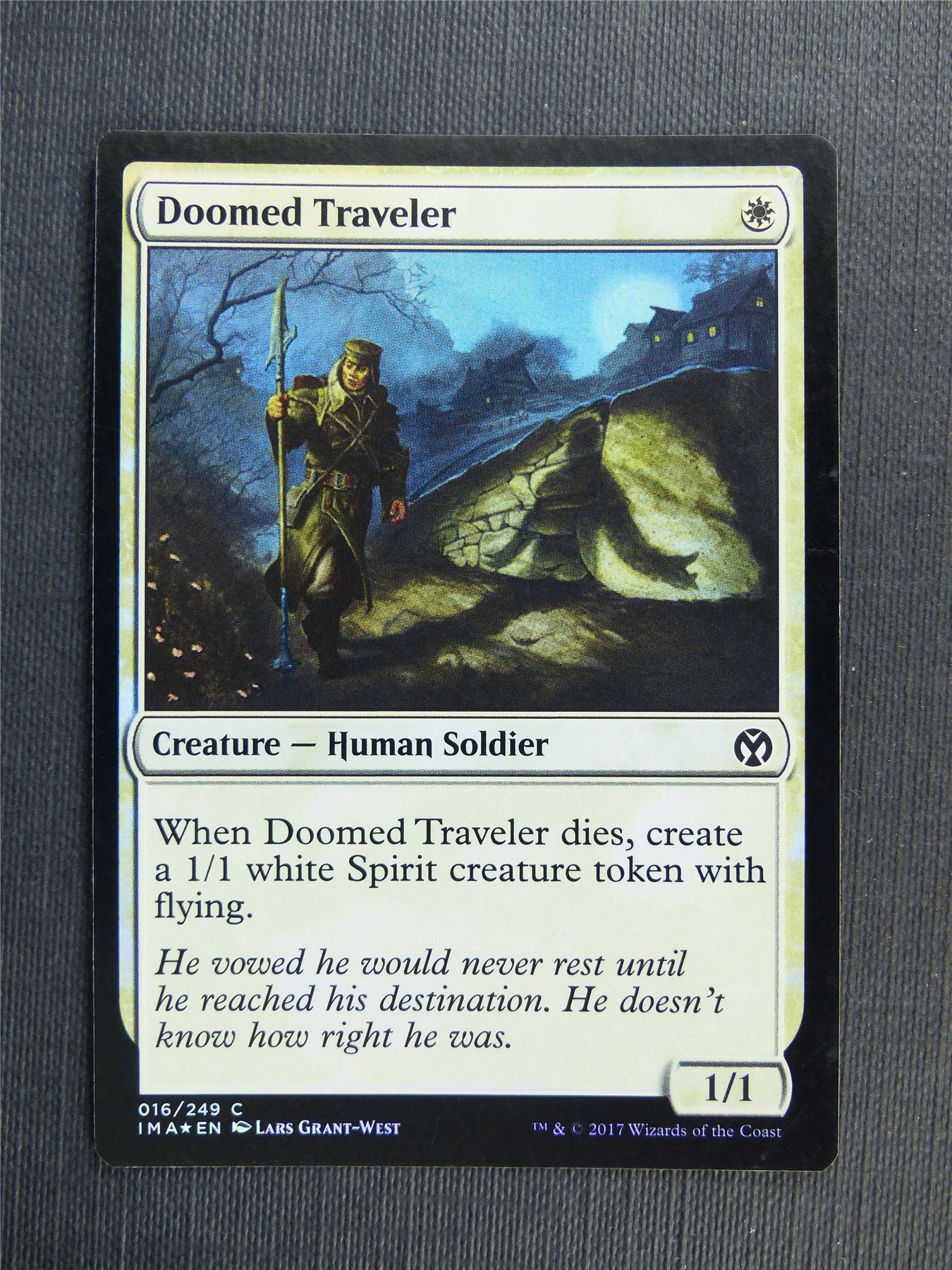 Doomed Traveler Foil - Mtg Magic Cards #37J