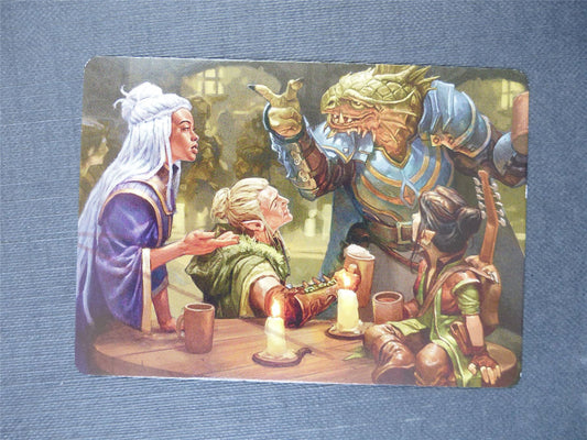 You Meet in a Tavern #49 - Forgotten Realms Art Series - Mtg Card #5H6