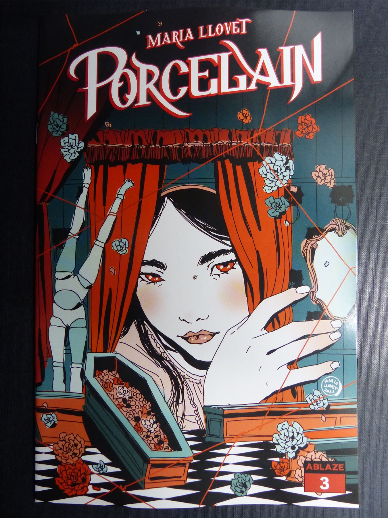 Maria Llovet: PORCELAIN #3 - Oct 2021 - Ablaze Comics #17Z