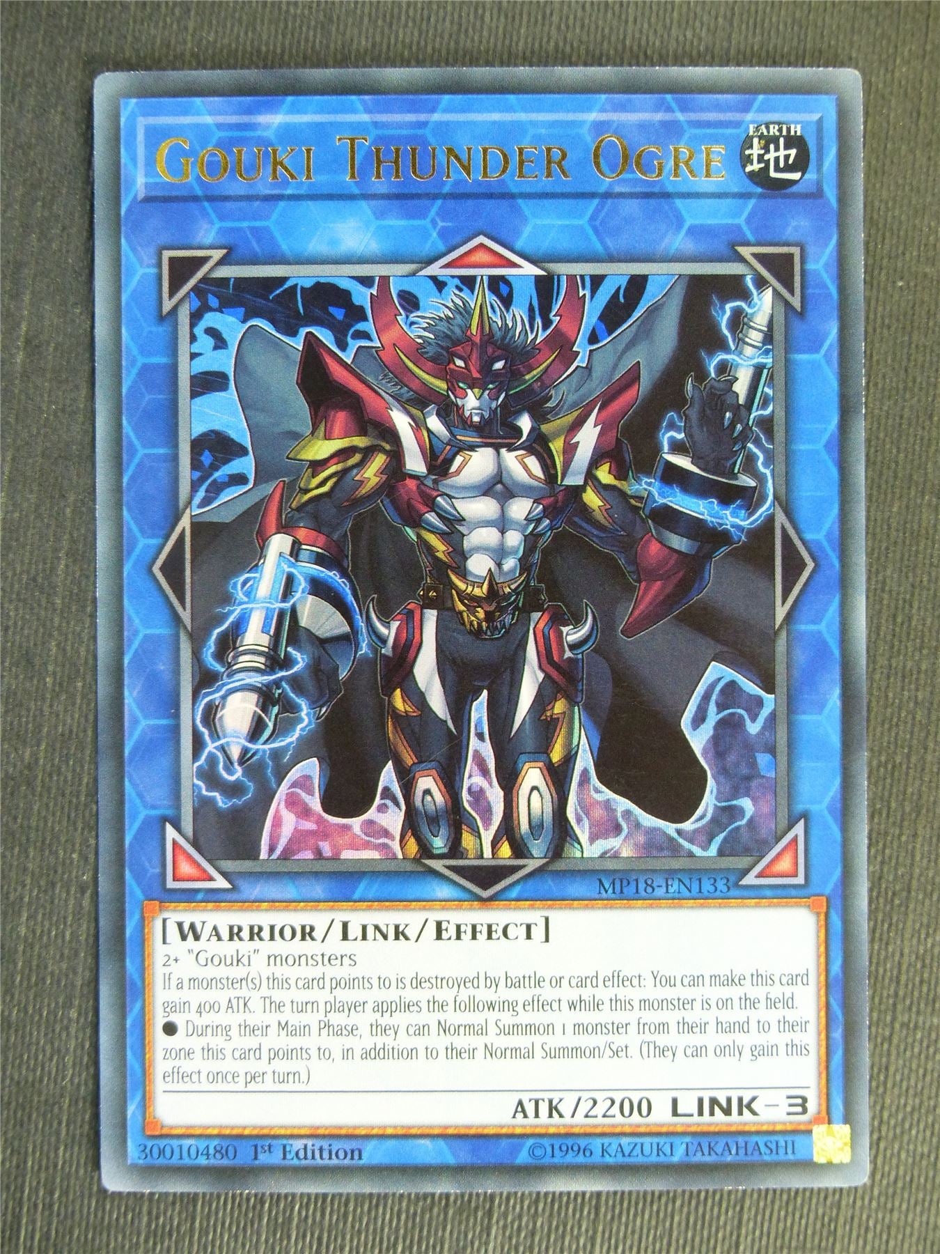 Gouki Thunder Ogre MP18 Ultra Rare - 1st ed - Yugioh Cards #29D