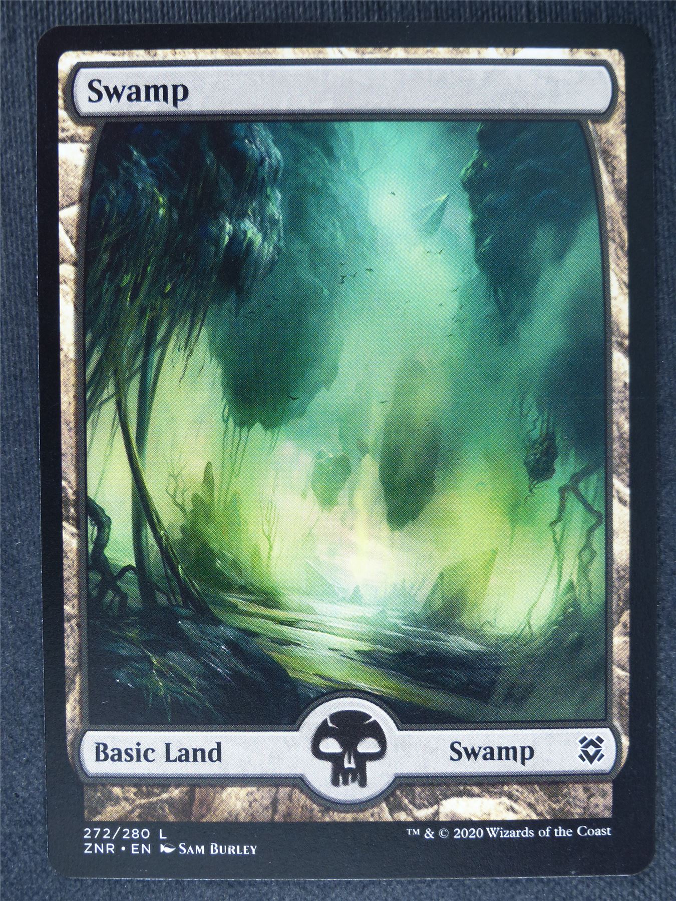 Swamp Full Art 272/280 Mint - Mtg Magic Cards #3F