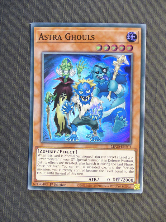 Astra Ghouls MP20 Super Rare - 1st ed - Yugioh Cards #5HI