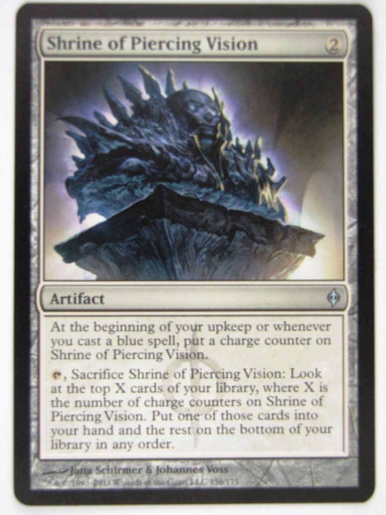 MTG Magic: the Gathering Cards: SHRINE OF PIERCING VISION: NPH