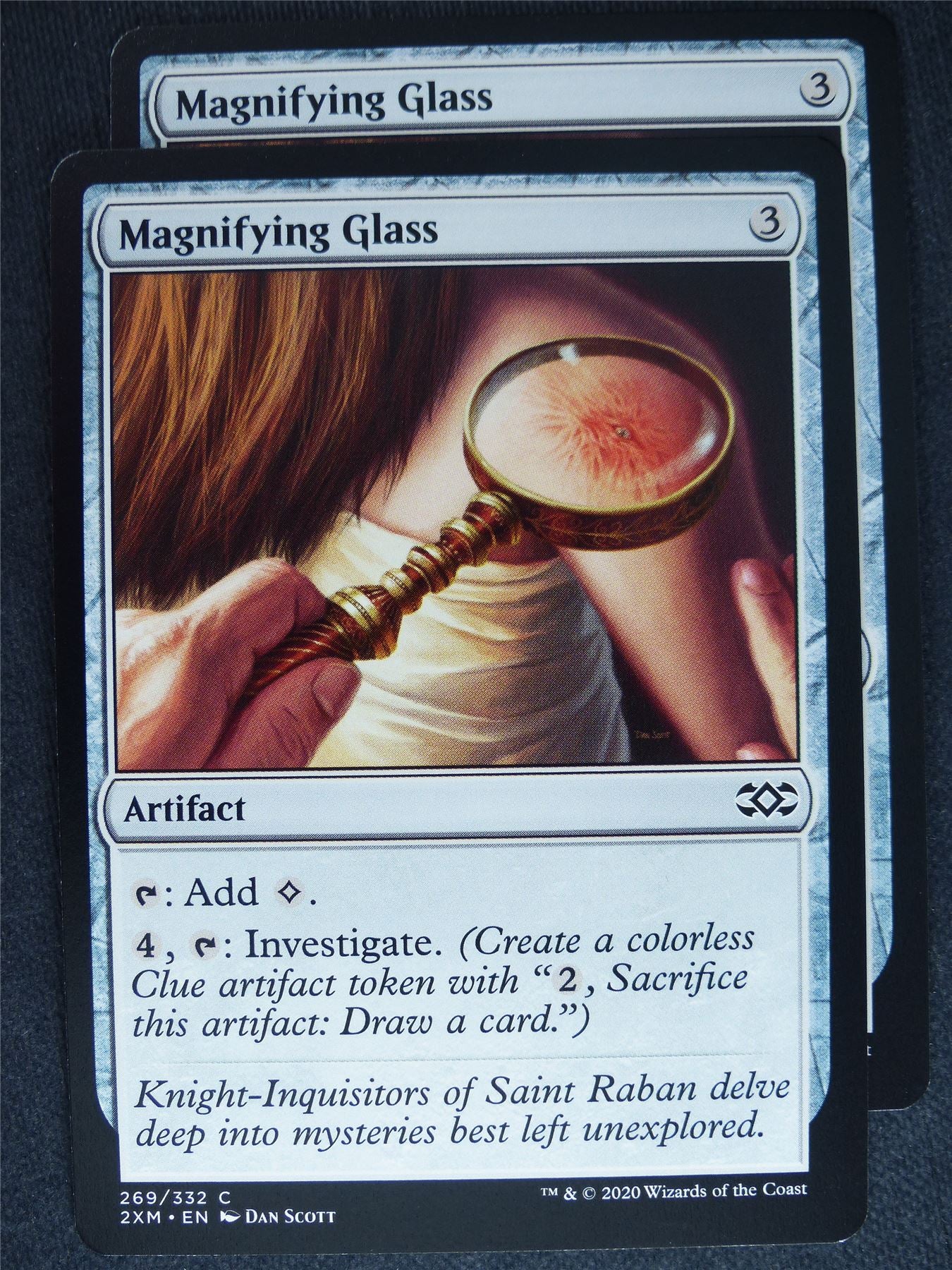 Magnifying Glass x2 - Double Masters - Mtg Magic Cards #65