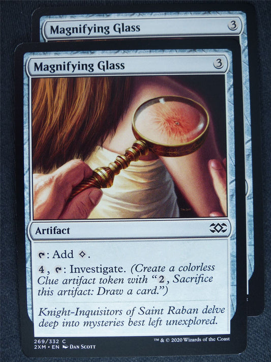 Magnifying Glass x2 - Double Masters - Mtg Magic Cards #65