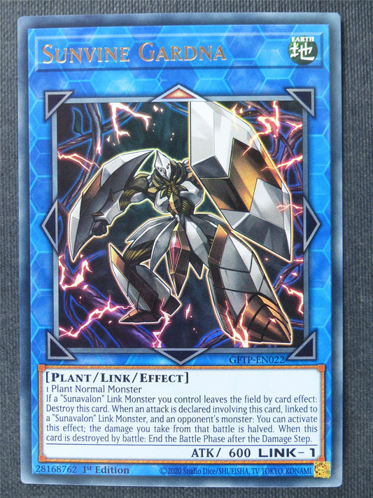 Sunvine Gardna GFTP Ultra Rare - 1st ed - Yugioh Cards #2N0