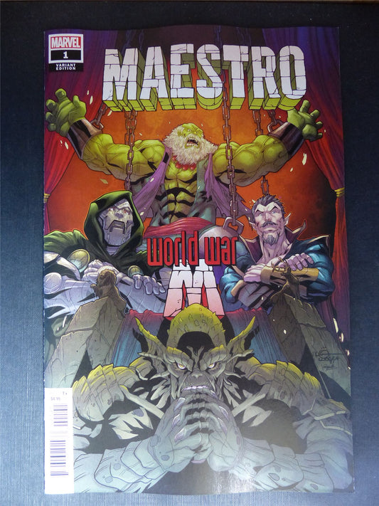 MEASTRO: World War #1 variant - Apr 2022 - Marvel Comic #6SM