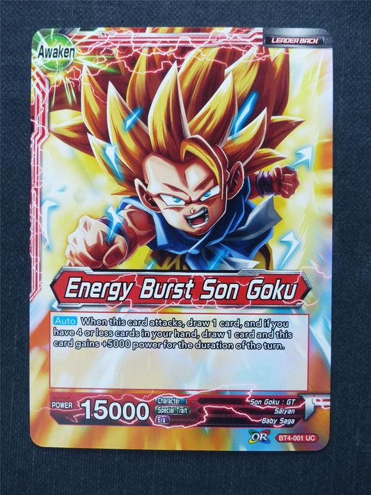 Energy Burst Son Goku - Dragon Ball Super Cards #HC
