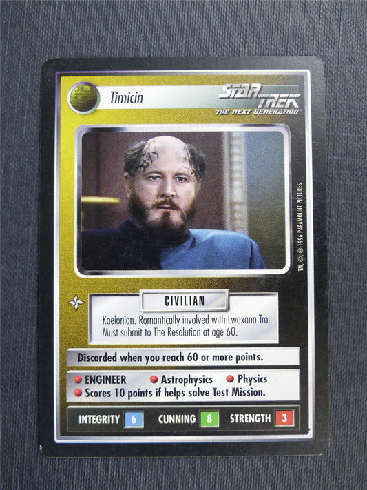 Timicin - TNG - Star Trek Cards #4RJ