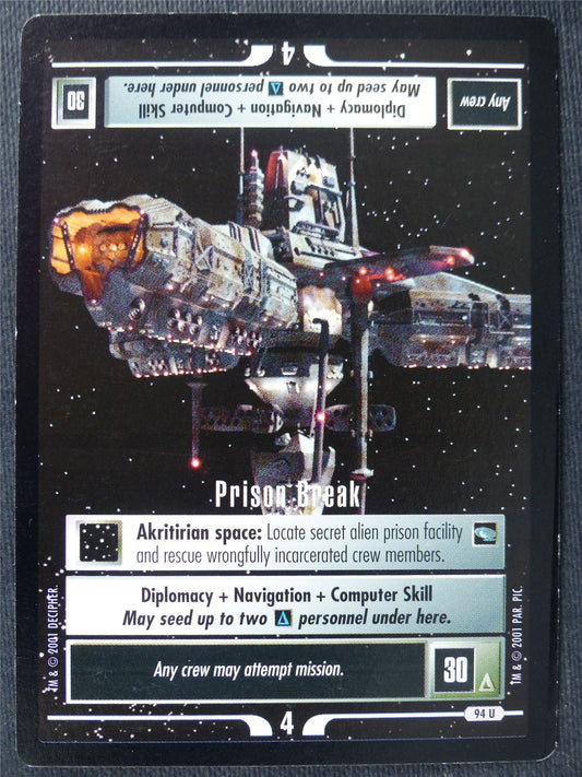 Prison Break - Star Trek Cards #137