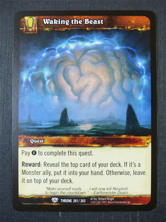 Waking the Beast 261/263 - WoW Card #1B3