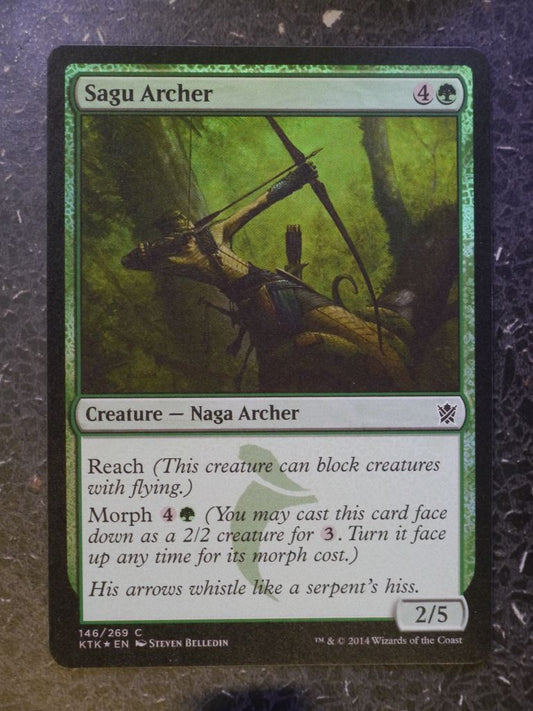 MTG Cards: SAGU ARCHER FOIL # 5A92