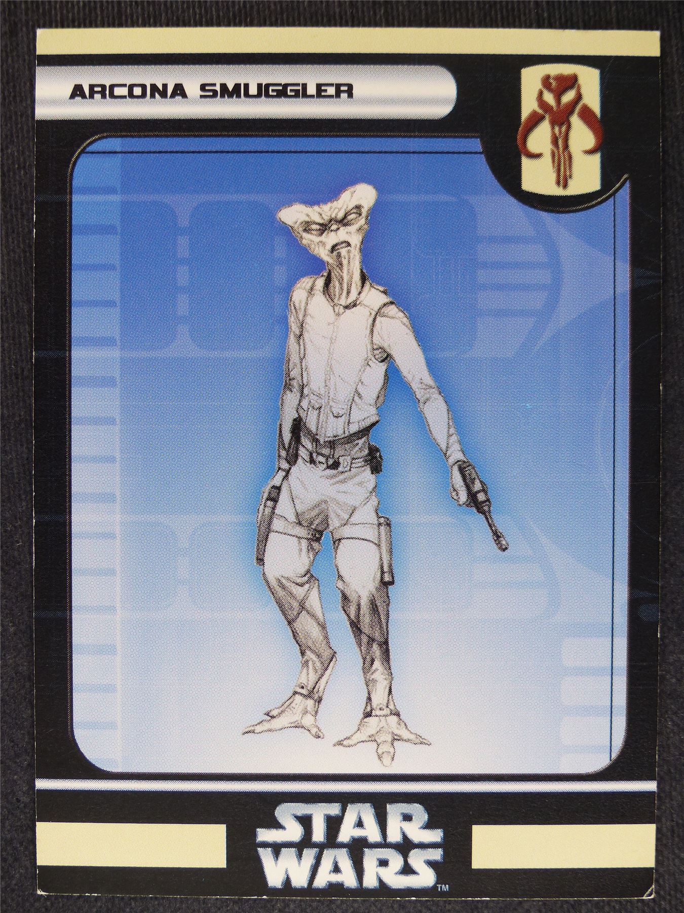 Arcona Smuggler - Star Wars Miniatures Spare Cards #5L