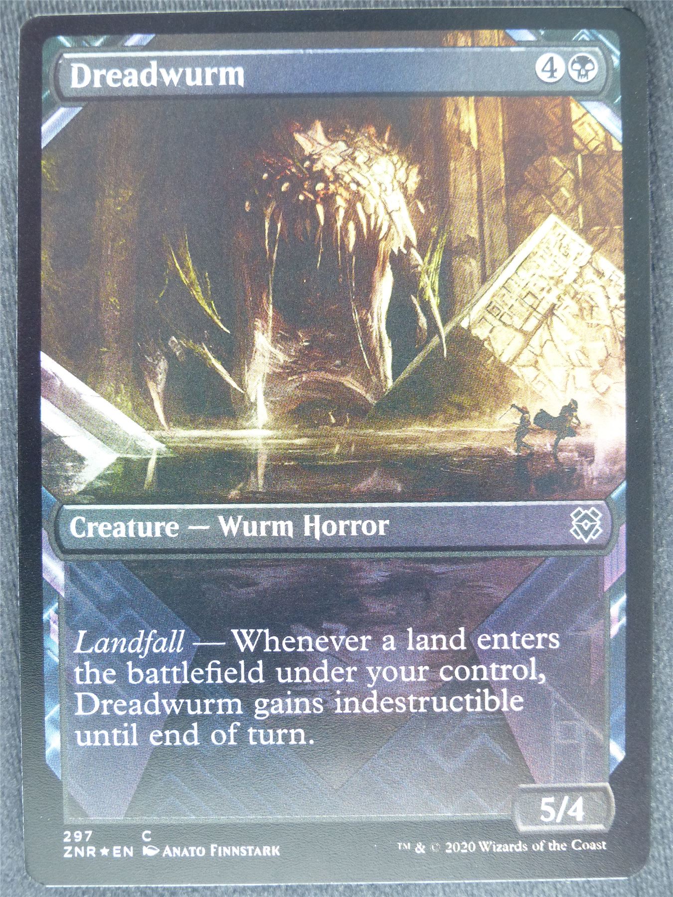 Dreadwurm Showcase Foil Mint - Mtg Magic Cards #2W