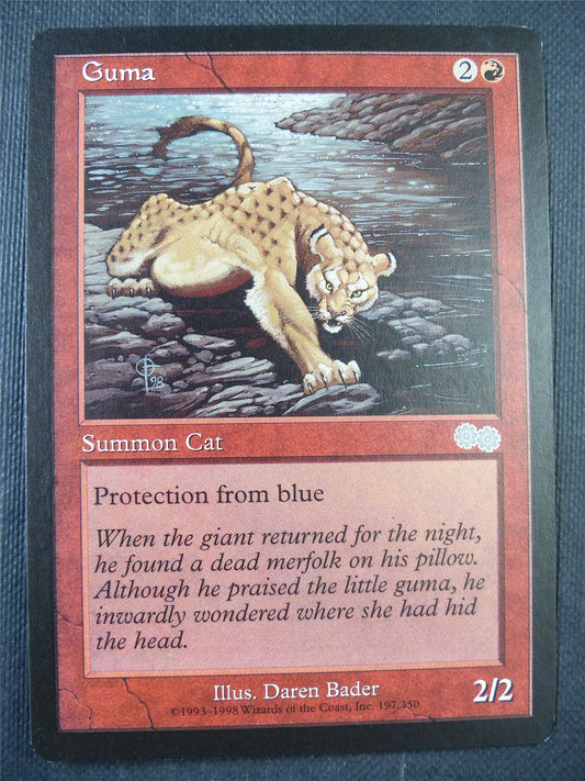 Guma - Urza's Saga - Mtg Card #72O