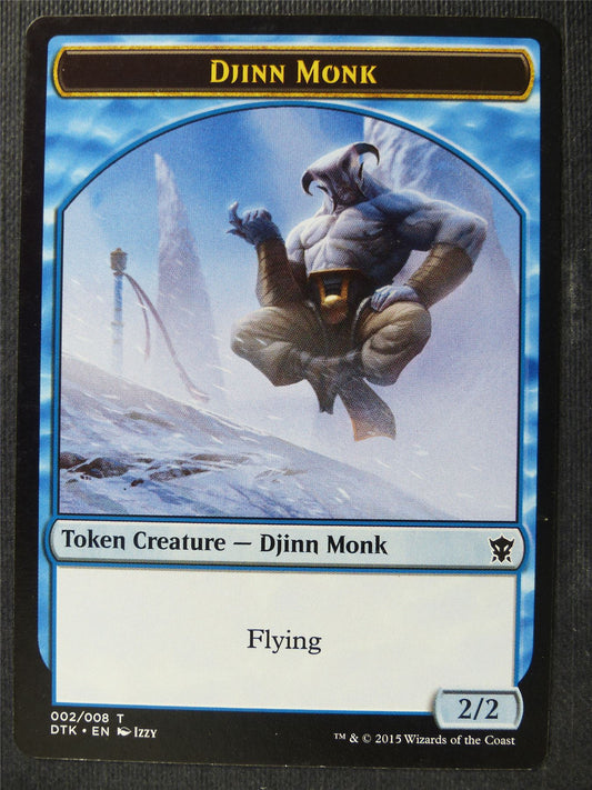 Djinn Monk Token - Mtg Card #3UN