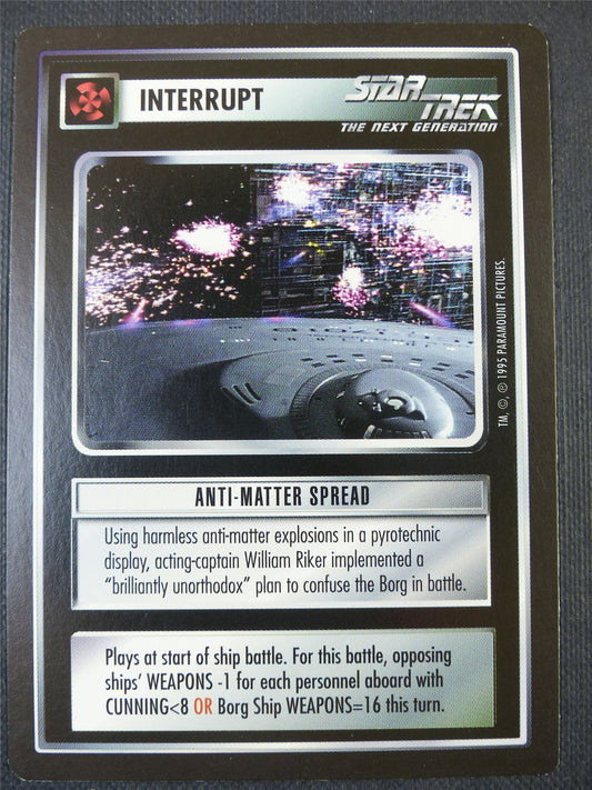 Anti-Matter Spread - NG - Star Trek Card #67G
