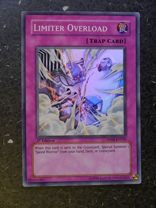 Yugioh Cards: LIMITER OVERLOAD DP08 SUPER RARE # 4A60