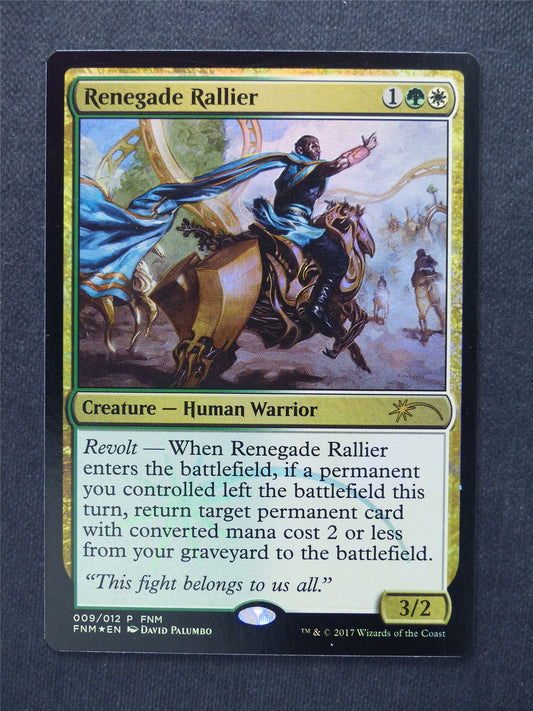 Renegade Rallier Promo Foil - Mtg Magic Cards #3W