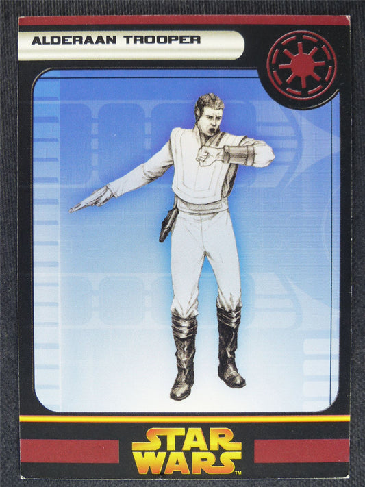 Alderaan Trooper - Star Wars Miniatures Spare Cards #72