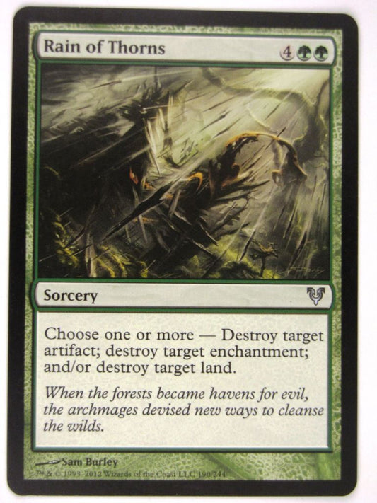 MTG Magic: The Gathering Cards: RAIN OF THORNS: AVR