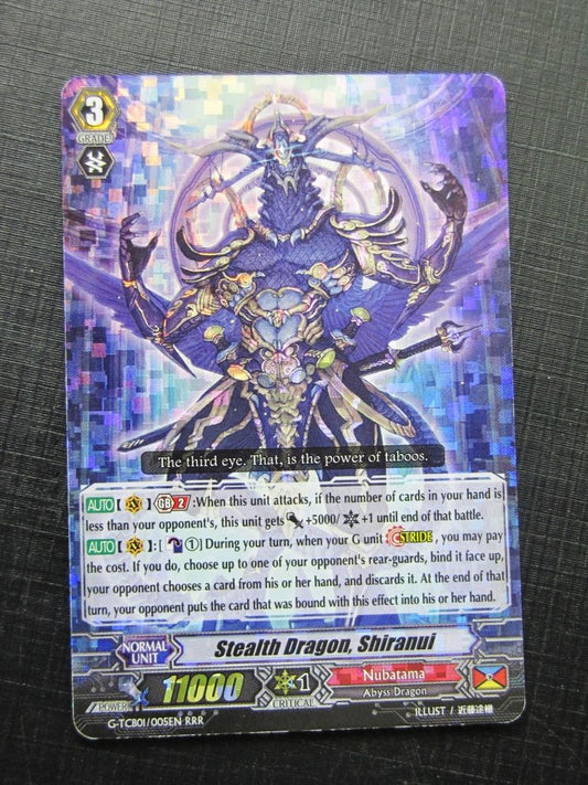 Stealth Dragon Shiranui G-TCB01 RRR - Vanguard Card # 8H66