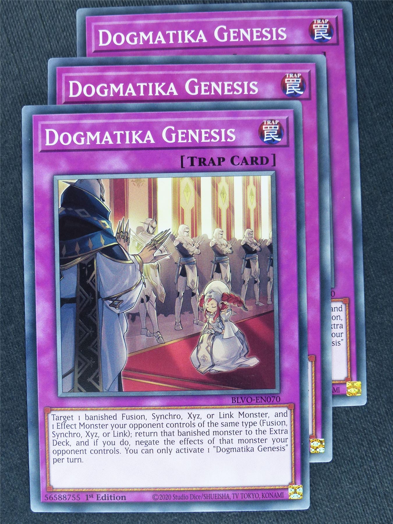 Dogmatika Genesis x3 - Yugioh Cards #Y7