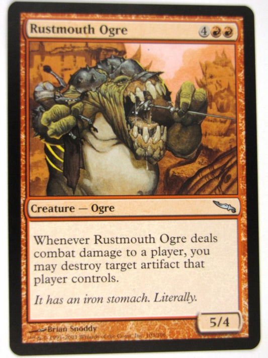 MTG Magic: the Gathering Cards: RUSTMOUTH OGRE: MRD
