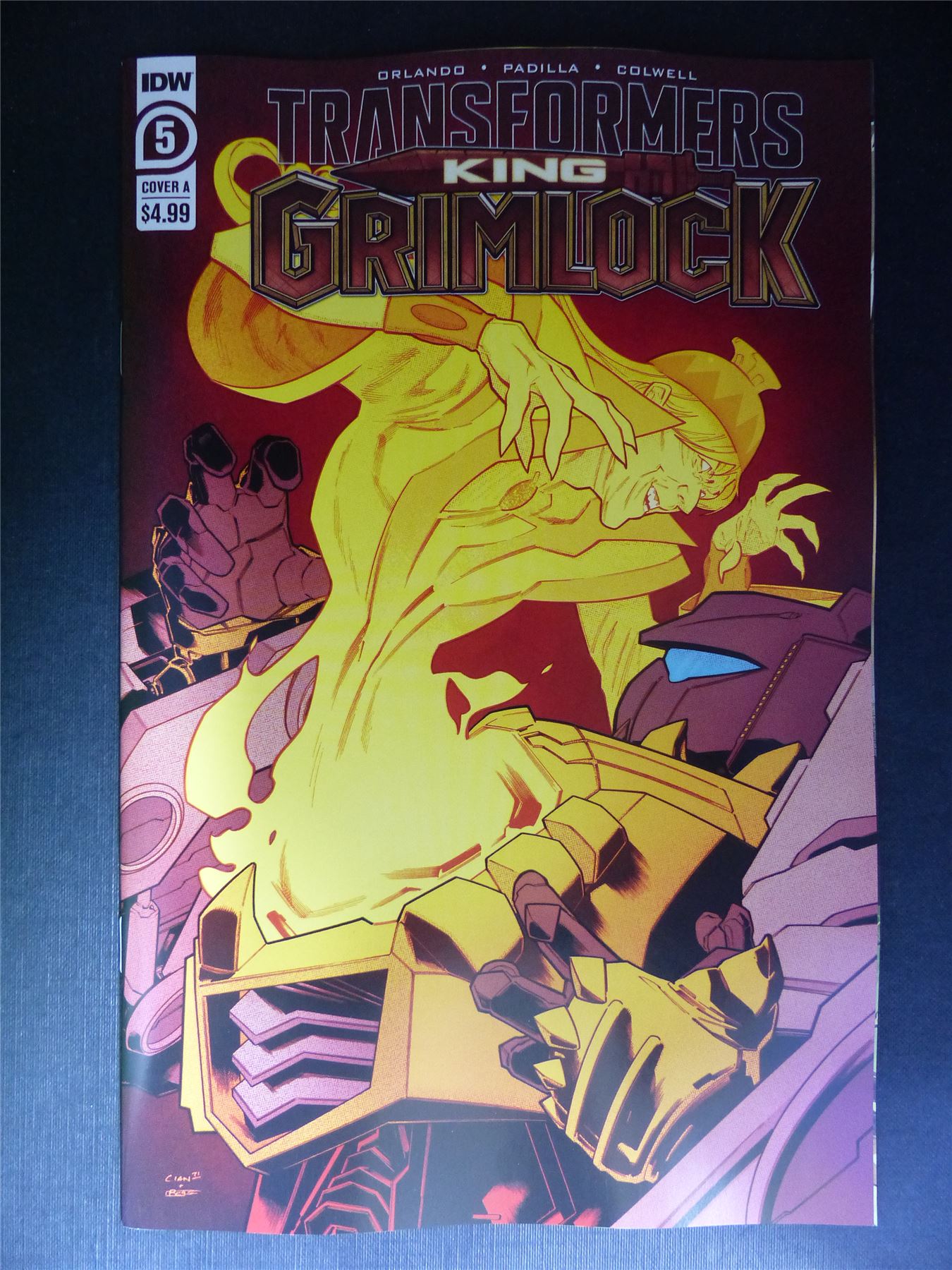 TRANSFORMERS: King Grimlock #5 - Feb 2022 - IDW Comics #6AF