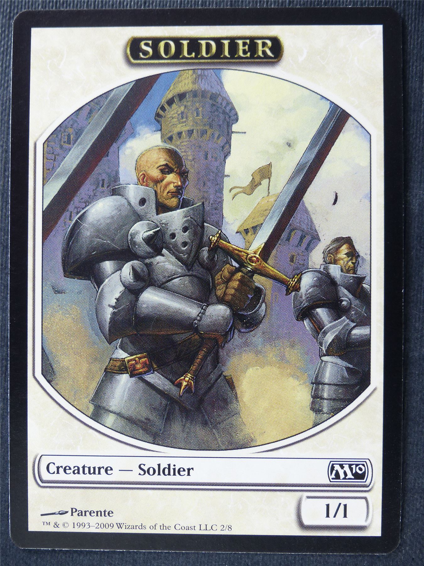 Soldier Token - Mtg Card #4NY