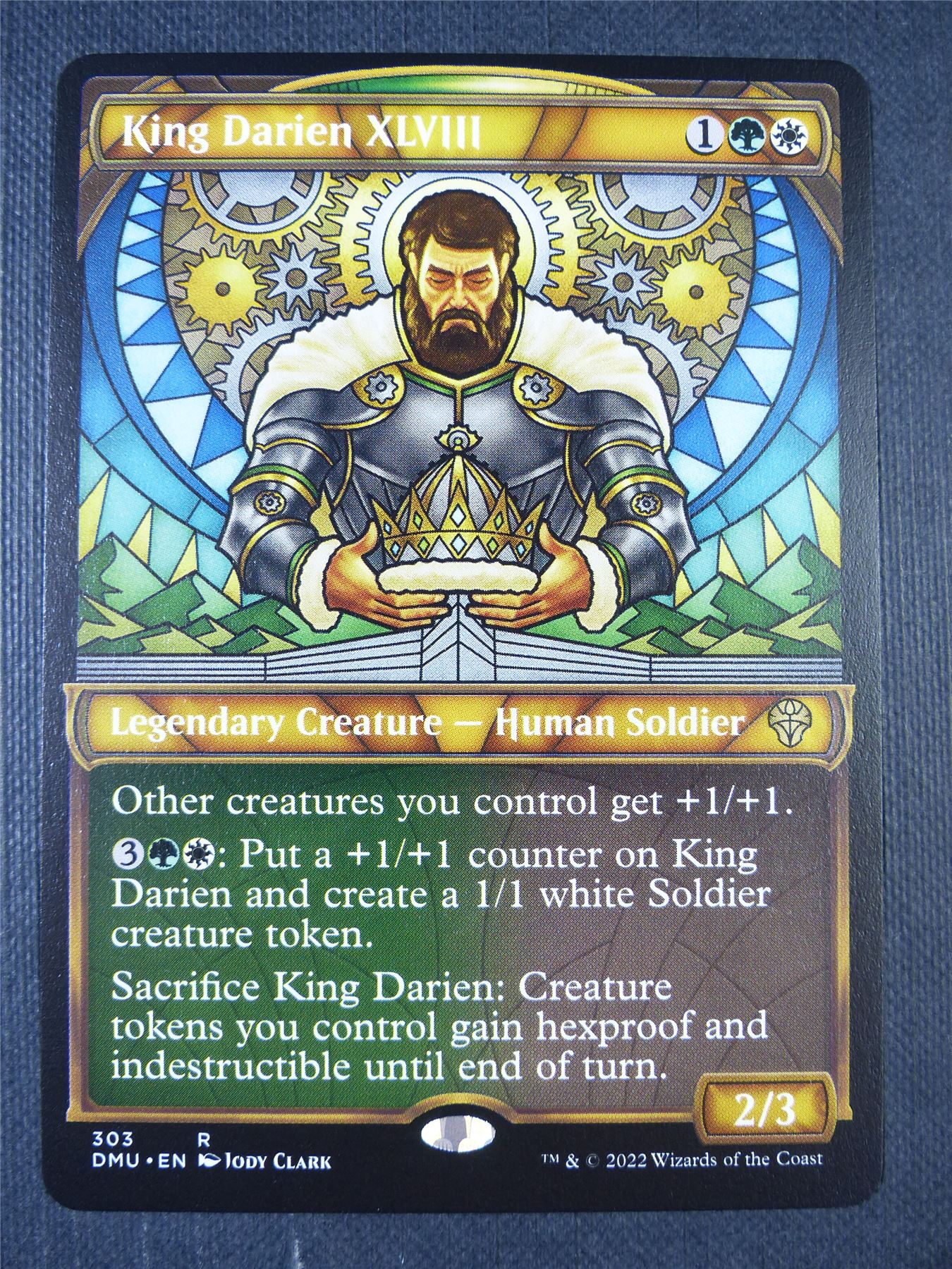 King Darian XLVIII Showcase - Dominaria United Mtg Card #7ET