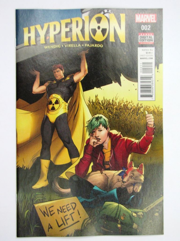 Marvel Comics: HYPERION #2 JUNE 2016 # 9J74