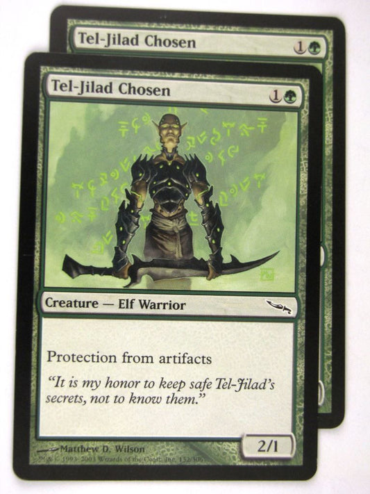 MTG Magic: the Gathering Cards: TEL-JILAD CHOSEN x2: MRD