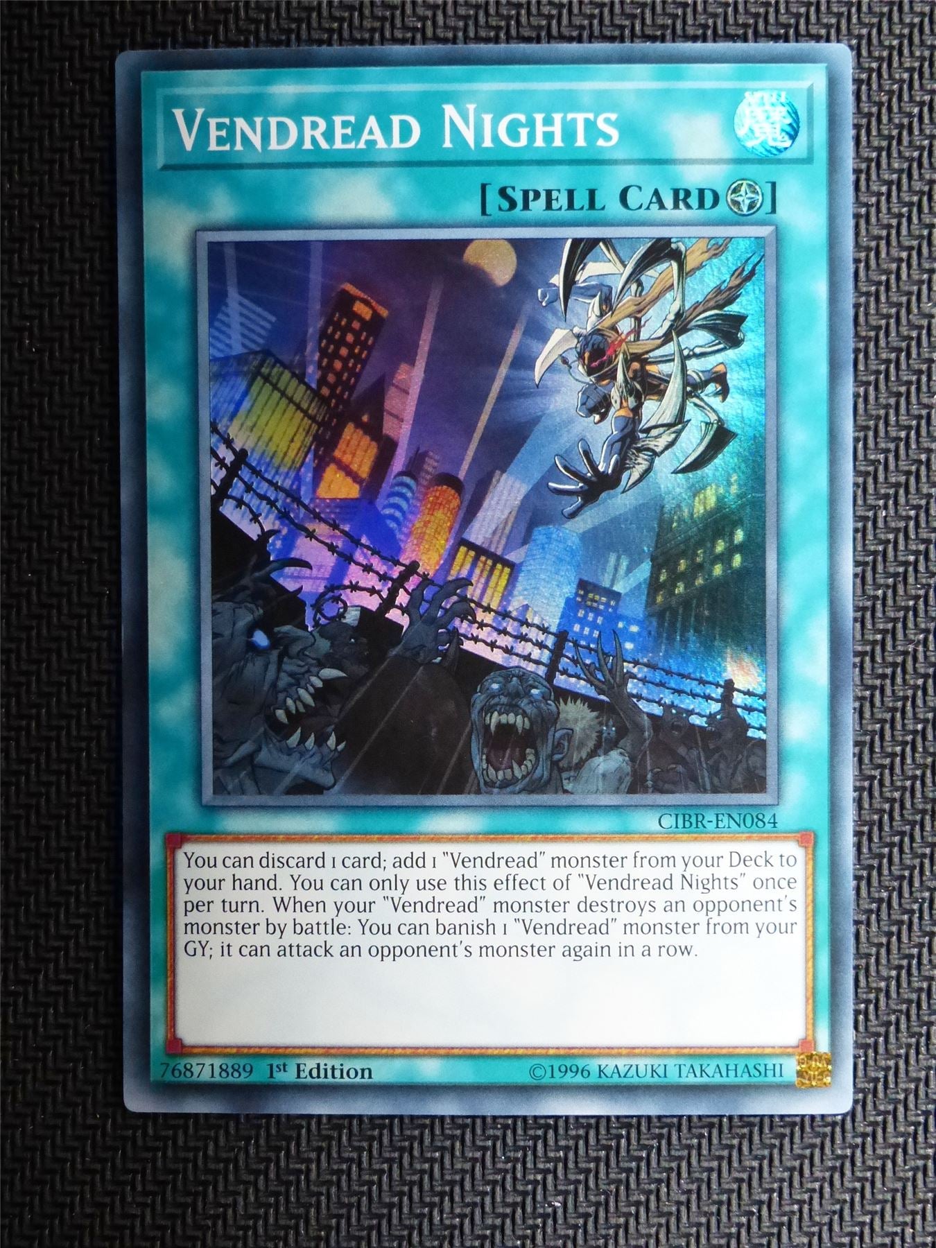 Vendread Nights - Super Rare - Yugioh Card # 1H4