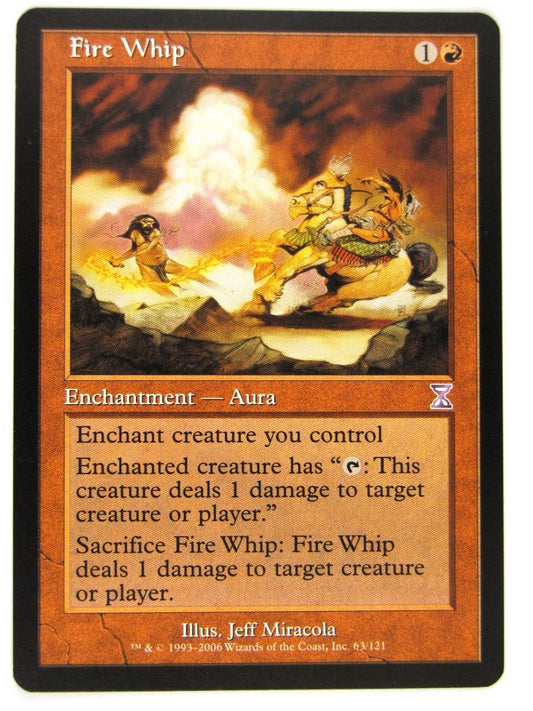 MTG Magic: The Gathering Cards: FIRE WHIP: TSP