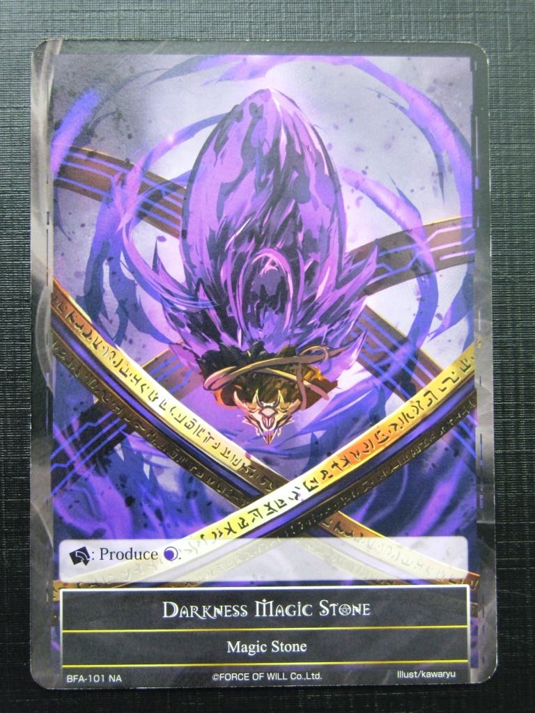 Force of Will Cards: DARKNESS MAGIC STONE NA # 15G81