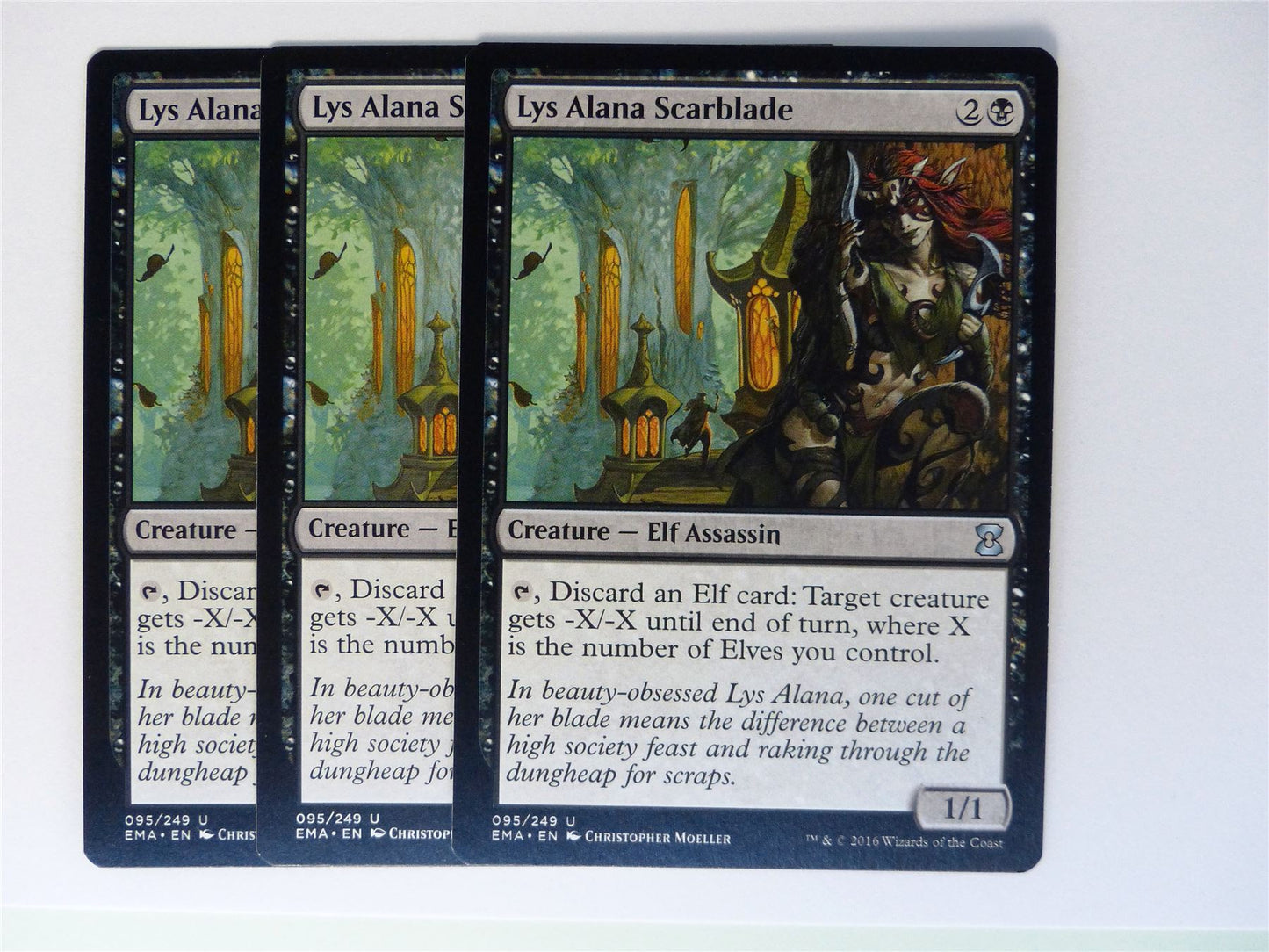 3 x Lys Alana Scarblade - Mtg Card # G68