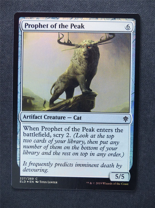Prophet of the Peak Foil - Mtg Magic Cards #TK