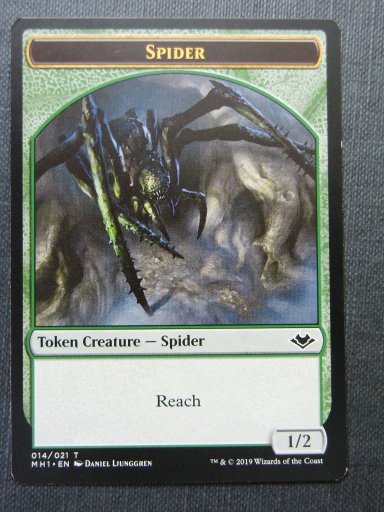 Soldier Spider Token - Modern Horizons - Mtg Magic Cards # 8A84