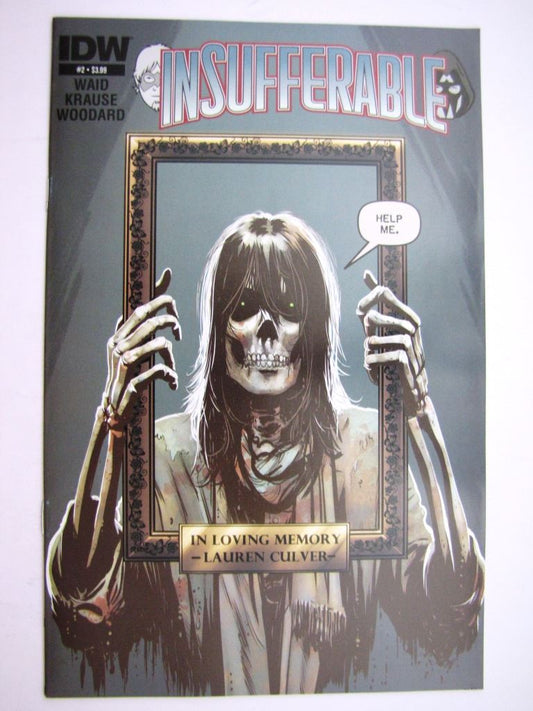 IDW Comics: INSUFFERABLE #2 JUNE 2015 # 29J40